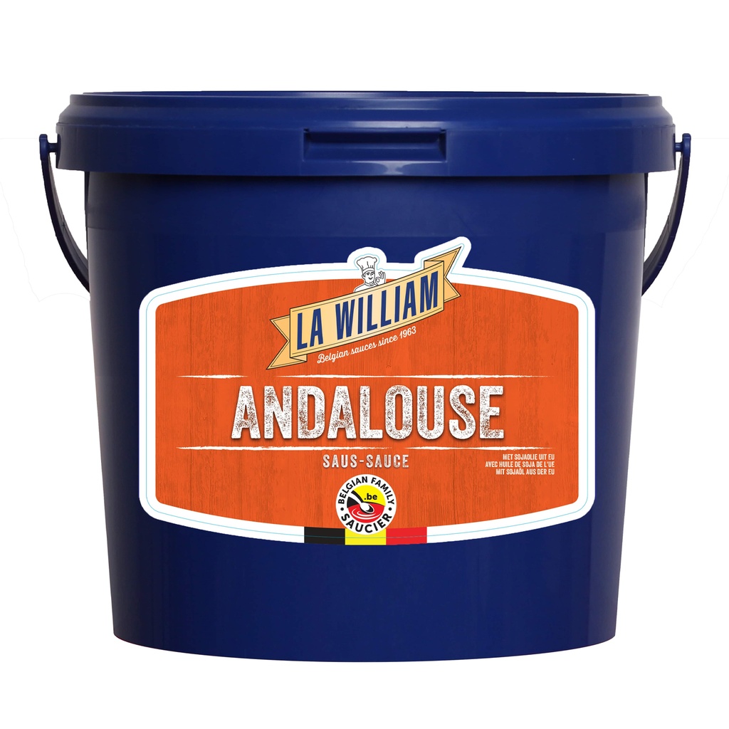 Sauce Andalouse La William Seau 10 L