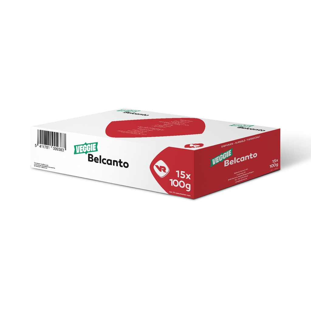 Belcanto Veggie Vanreusel 15x 100 gr
