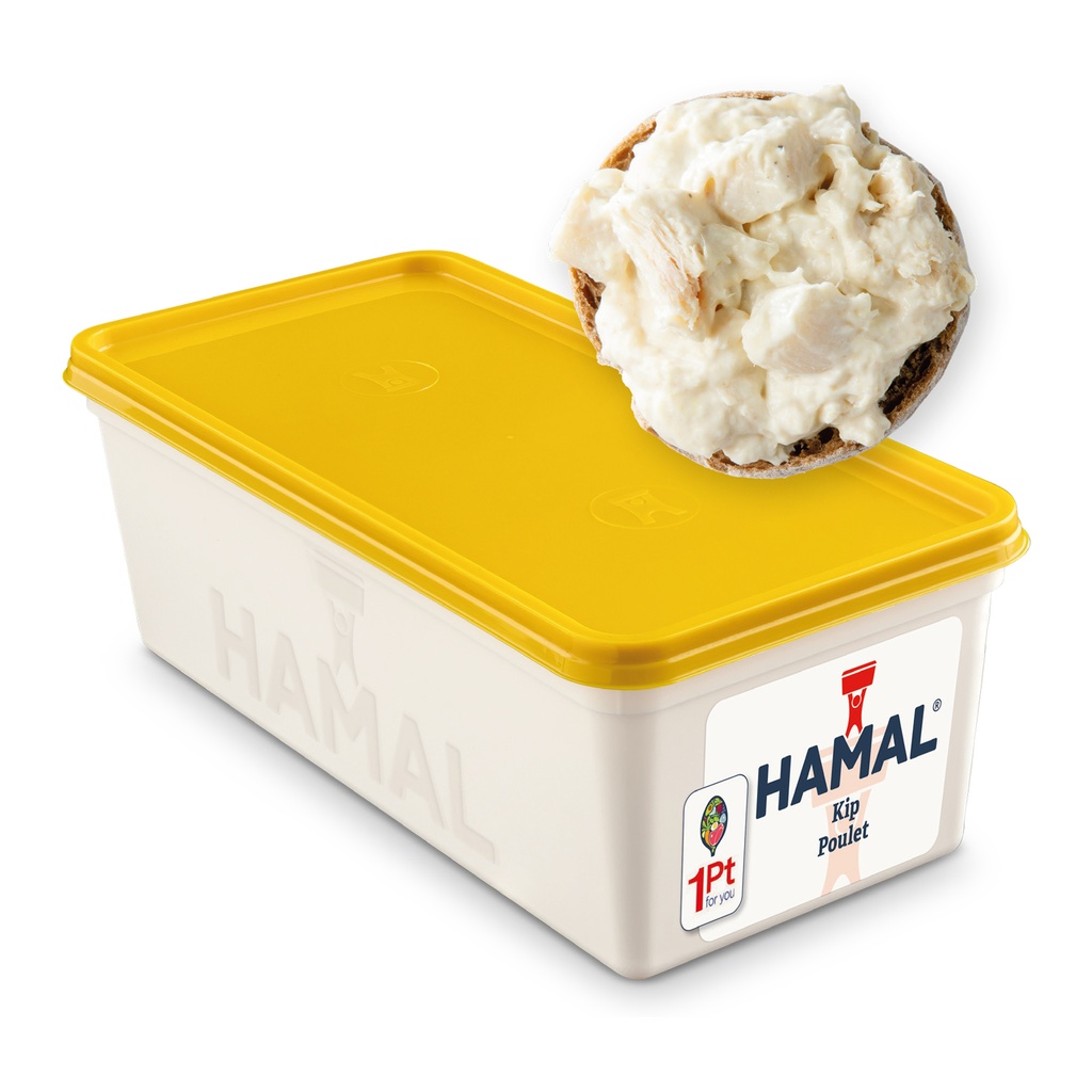 Salade de poulet Hamal – Barquette 1 kg