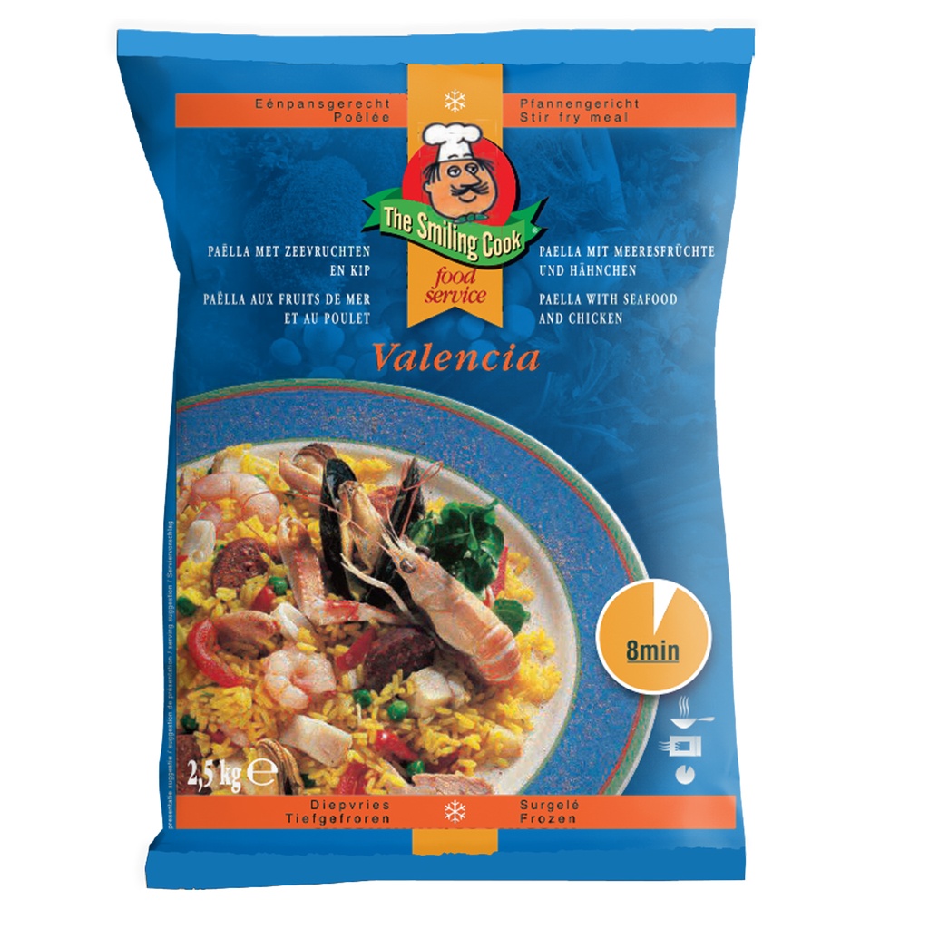 Paella Valencia Smiling Cook 2 x 2,5 kg
