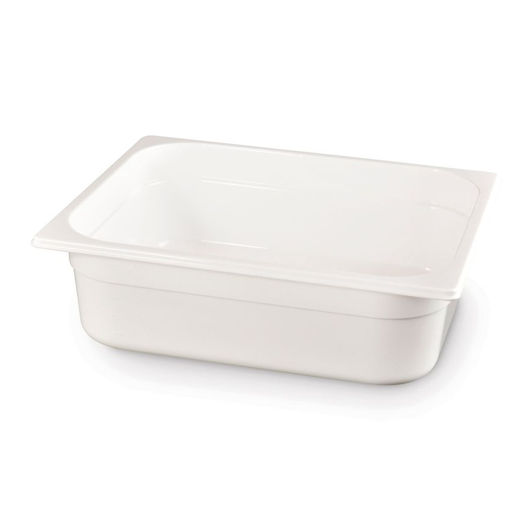 Bac Gastro 1/2 - Blanc - Hendi - 100 mm 862476