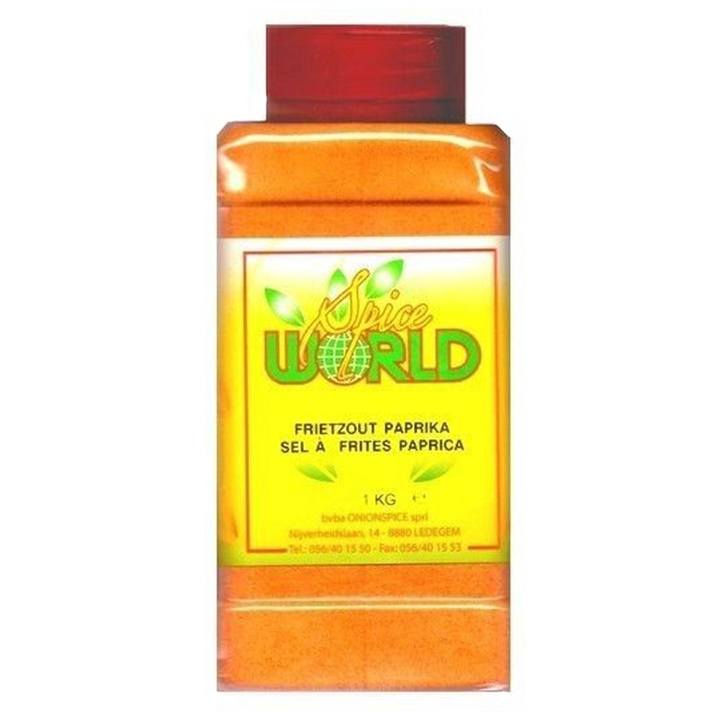 Sel Pour Frites Paprika Spice World 1 kg