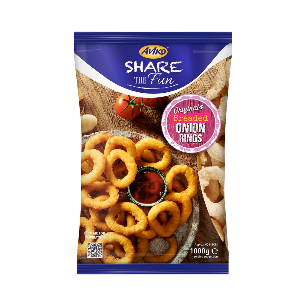 Onion Rings Aviko 1kg