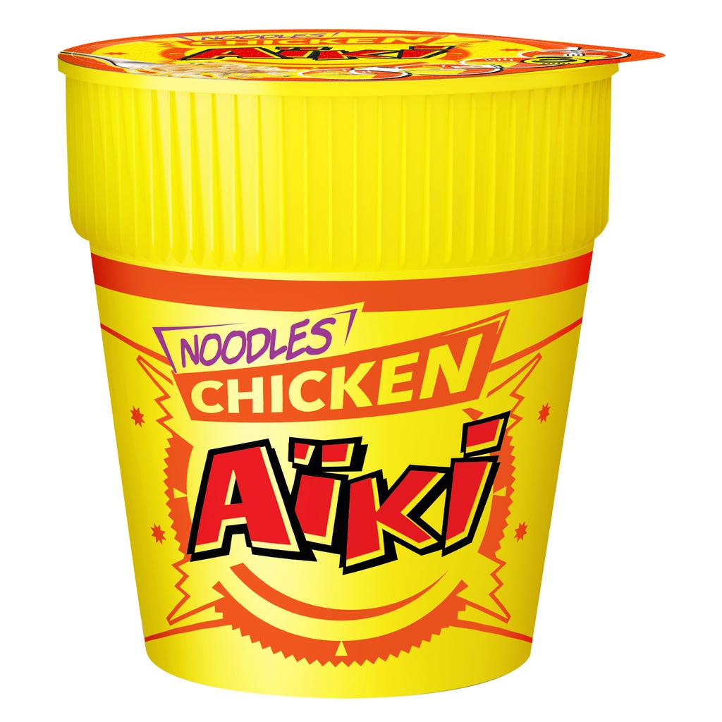 Cup Chicken Noodles Aiki 68 gr
