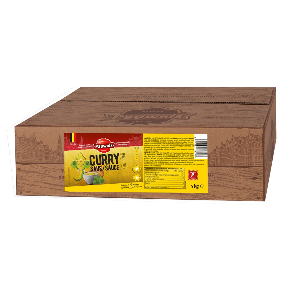 Curry Sauce Pauwels Poche 5 L 