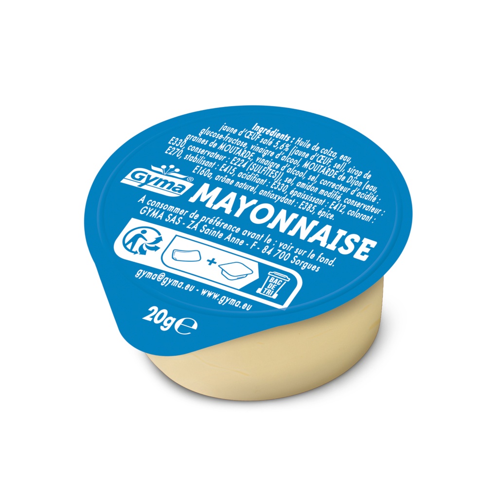 Mayonaise Portions Gyma 216 x 20 gr