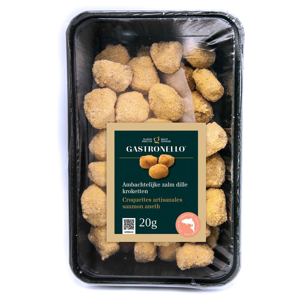 Croquette Saumon Aneth Gastronello 60 x 20 gr