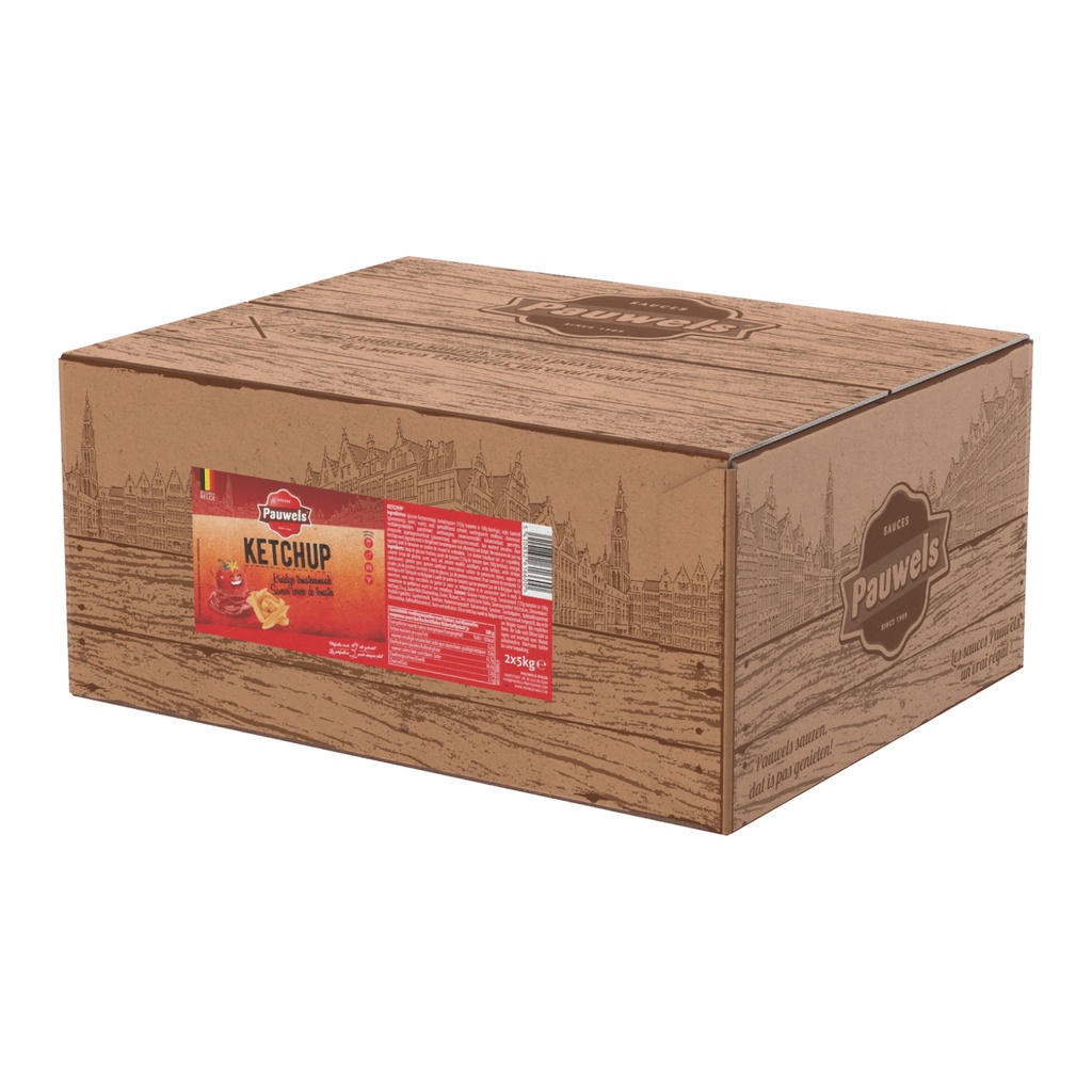 Tomates Ketchup Pauwels Poche 2 x 5 L