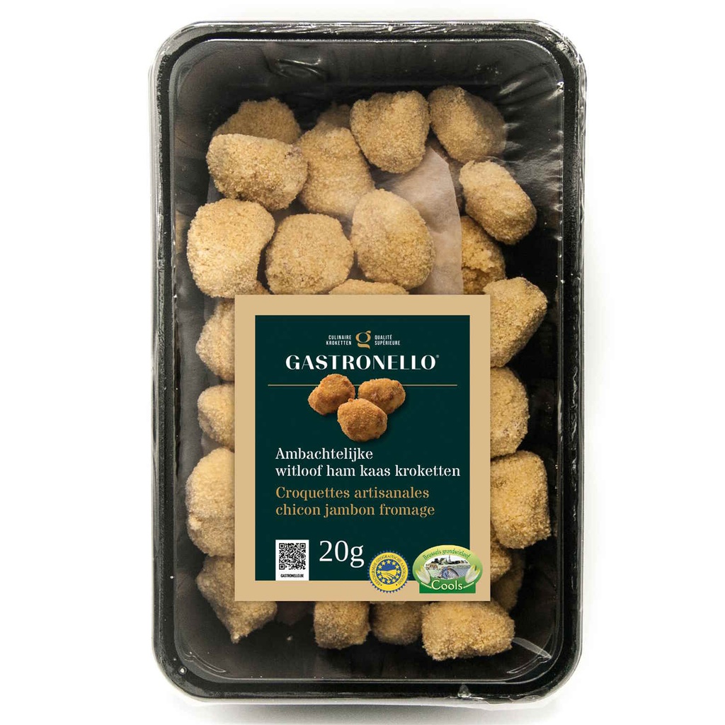 Croquette Chicon/Jambon/Fromage Gastronello 60 x 20 gr