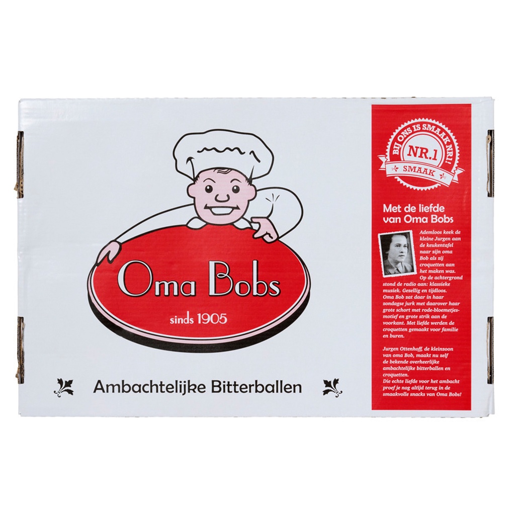 Boulettes Apéro de boeuf Oma Bobs 54 x 30 gr