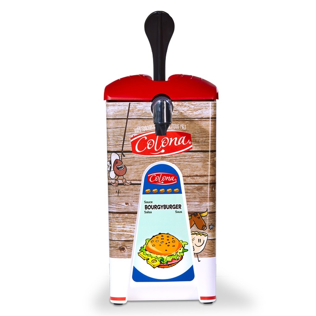 Bourgy Burger Colona Poche 2 x 4 L