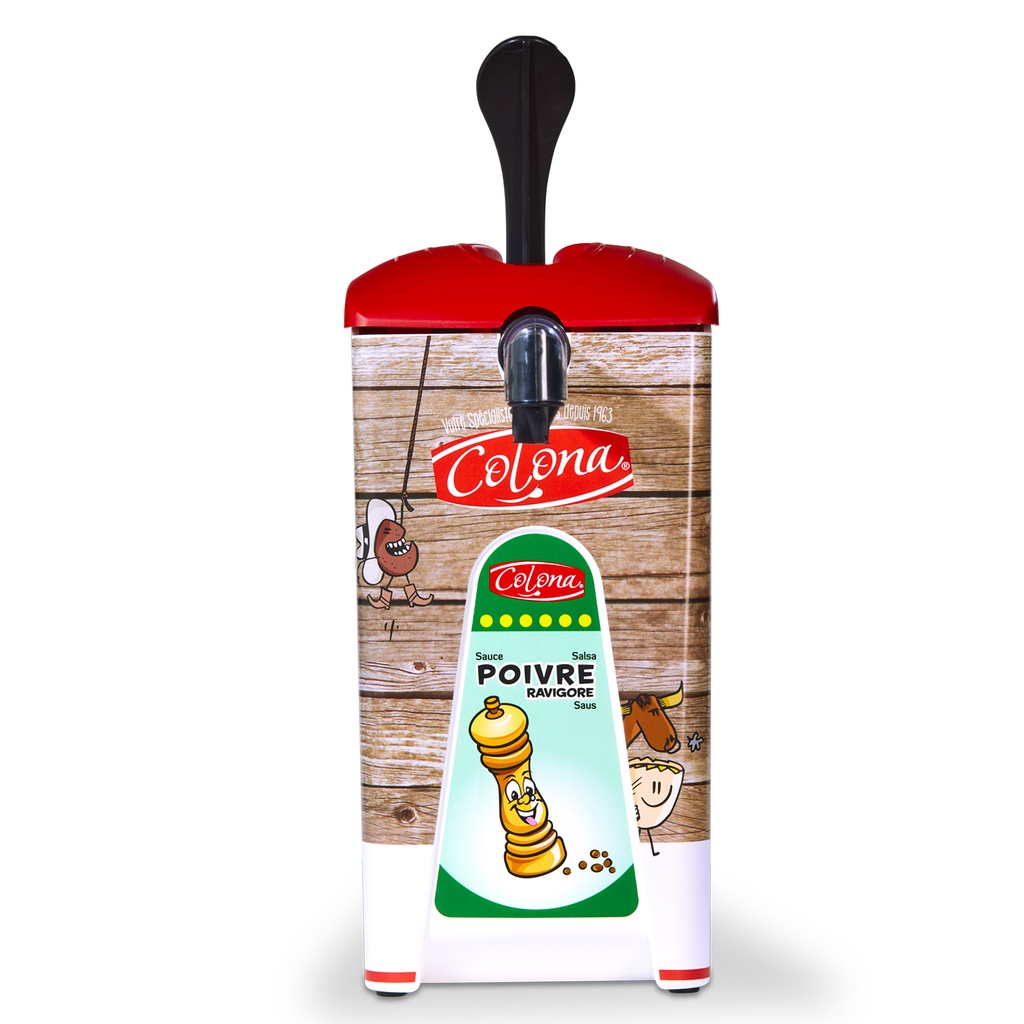 Sauce Poivre Colona Poche 2 x 4 L