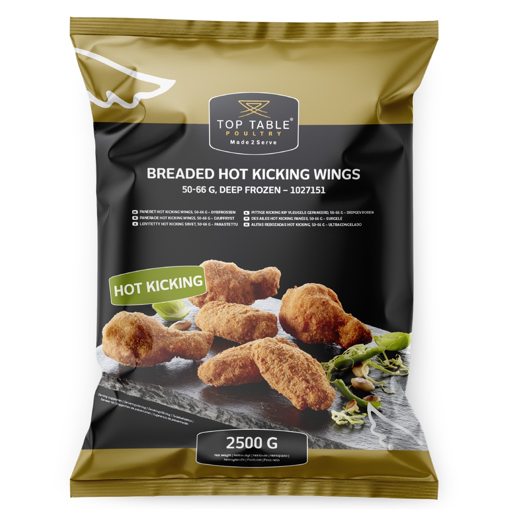 1027151 Hot Kicking Wings Top Table 2,5 kg