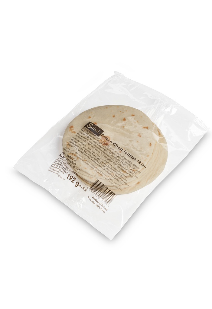 LA504 Flour Tortilla 4"  11/13Cm La Streetfood 48 x 12 st