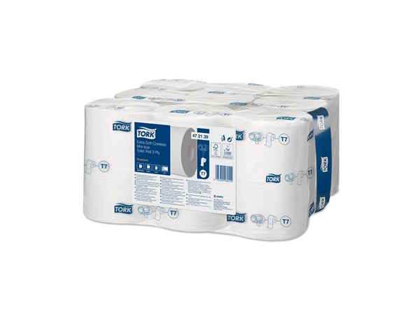 Tork/Lotus - T7 - Coreless Rouleaux Papier Toilettes - 18 pcs - 472139