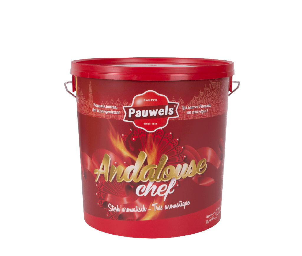 Sauce Andalouse Chef Pauwels Seau 10 kg