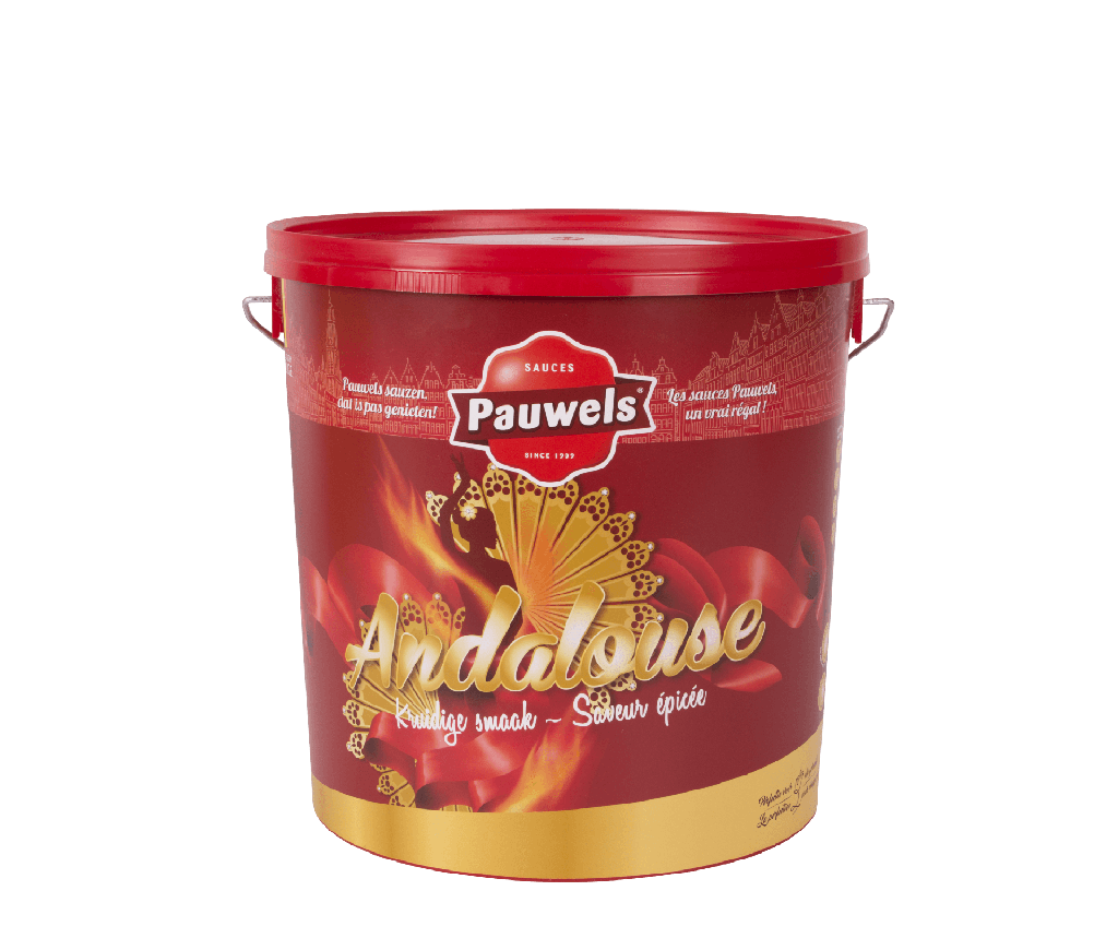 Sauce Andalouse Pauwels Seau 10 kg