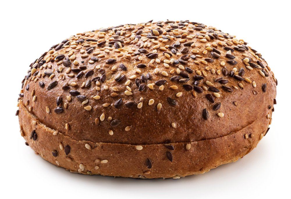 B959 Soft Hamburger Bun Avec Des graines De Sésame Et De Lin Banquet d'Or 30 x 90 gr