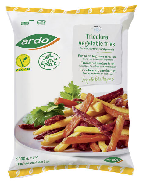 Frites Legumes Tricolor Ardo 2 kg