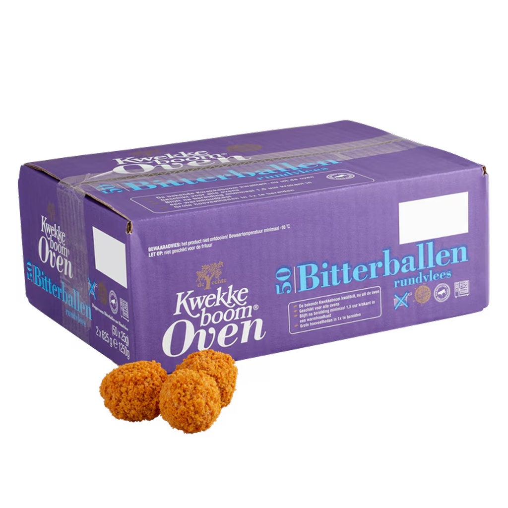 Boulettes Apéro Boeuf - Four - Kwekkeboom 2 x 25 x 25 gr
