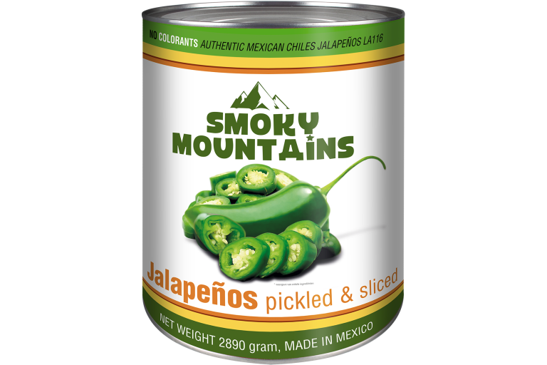 Jalapeno Pepers Gesneden Blik 2,89 kg