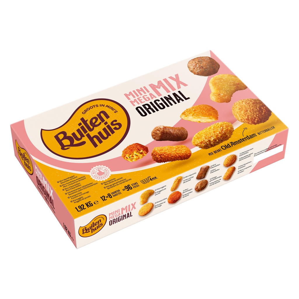 Mini Megamix Buitenhuis 96 x 20 gr