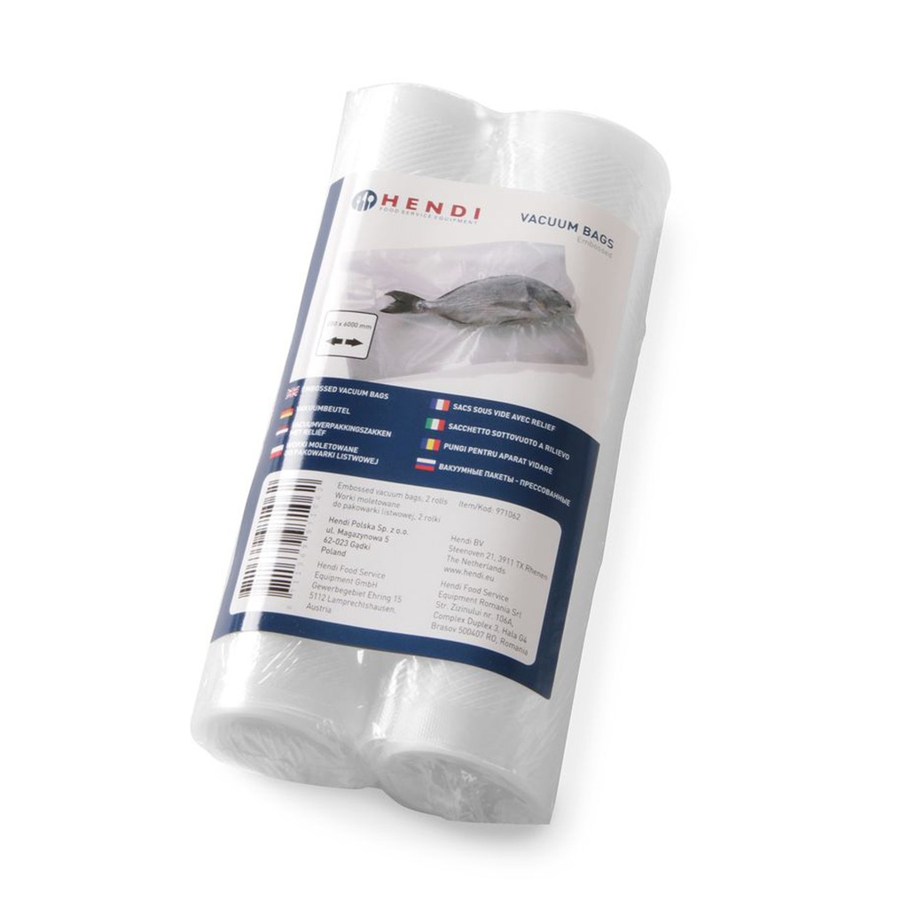 Sachets Vacuum 200 x 600Mm - Hendi - 971062