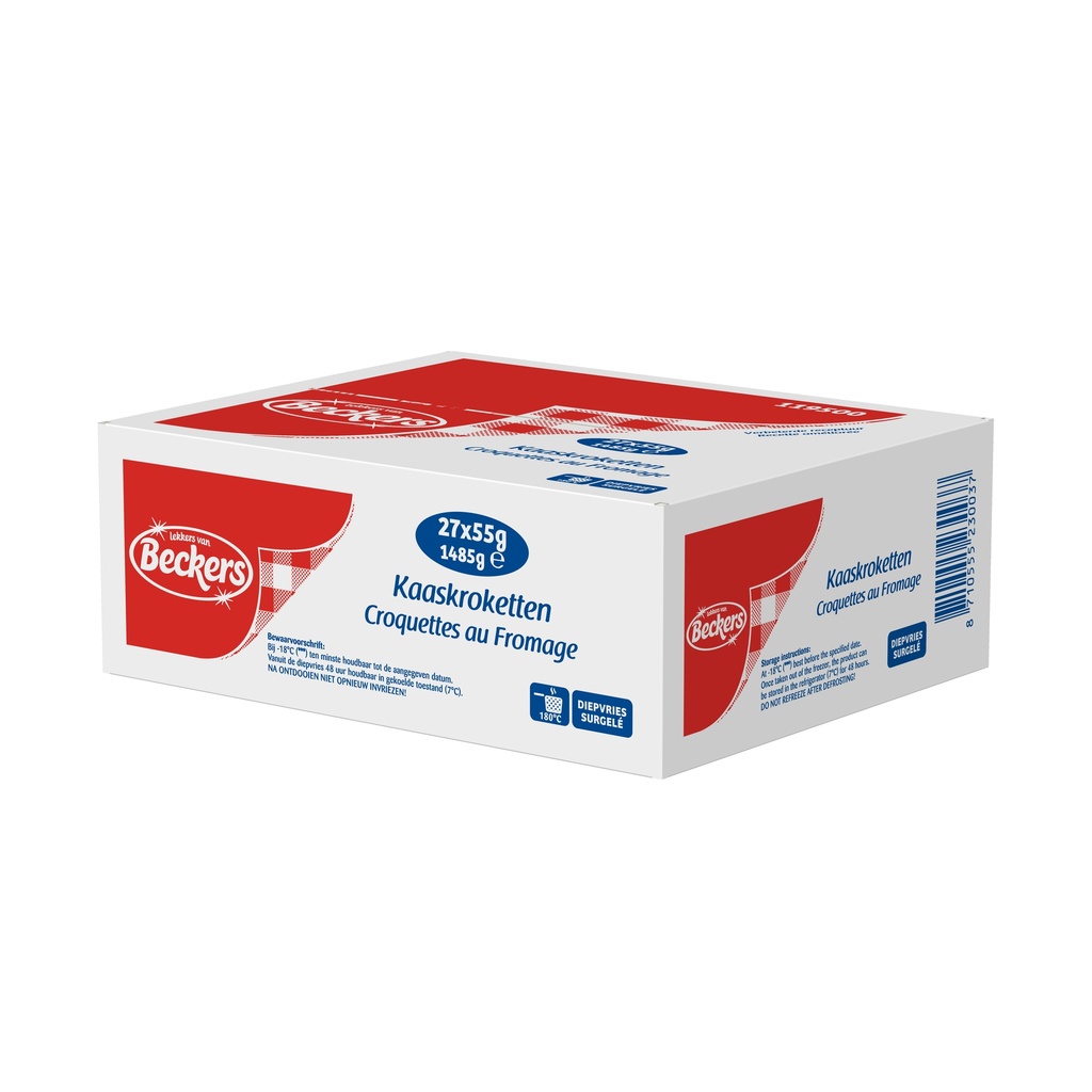 Croquette Fromage Parmesan Beckers 27 x 55 gr