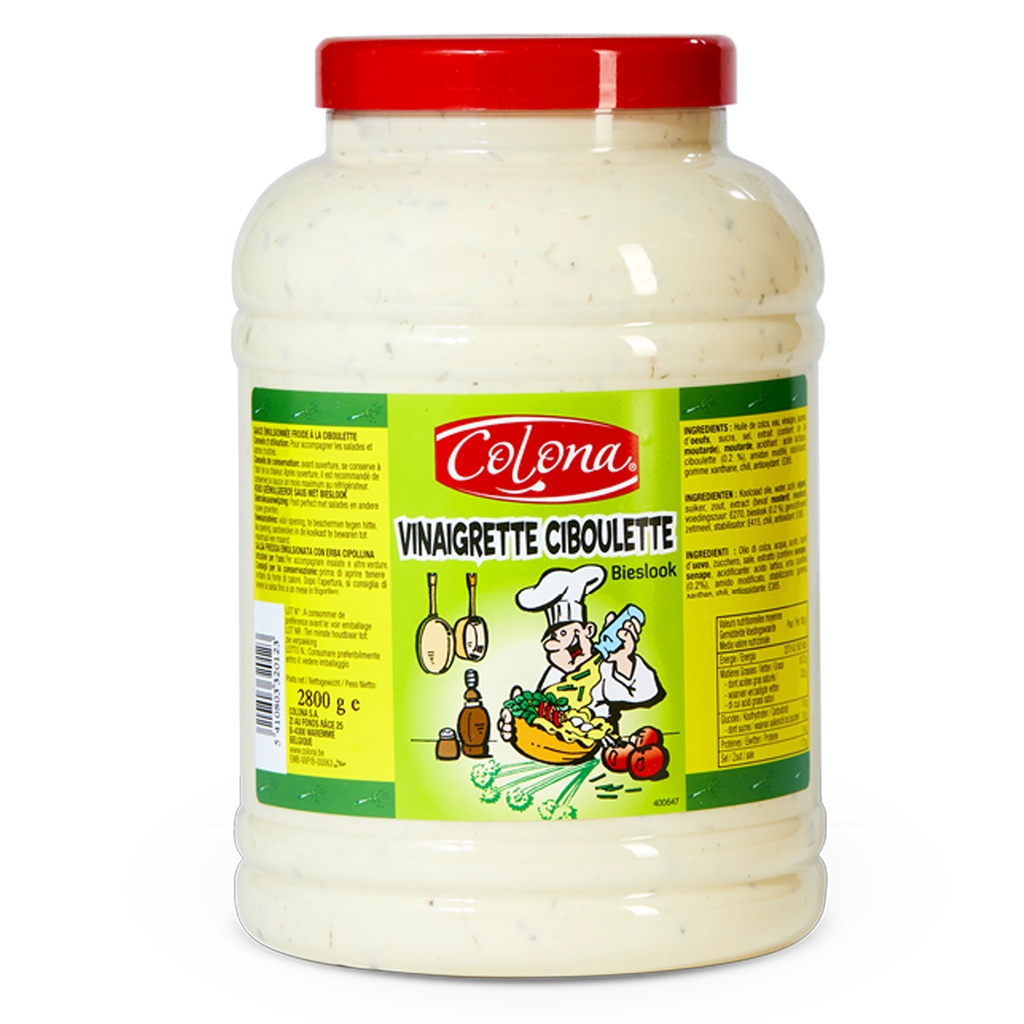 Vinaigrette Ciboulette Colona 3 L