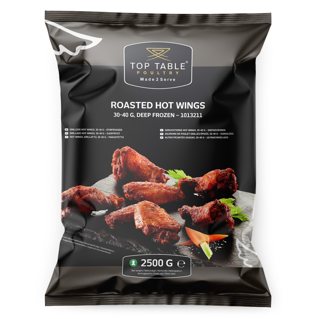 1013211 Hot Wings grillees Top Table  2,5 kg