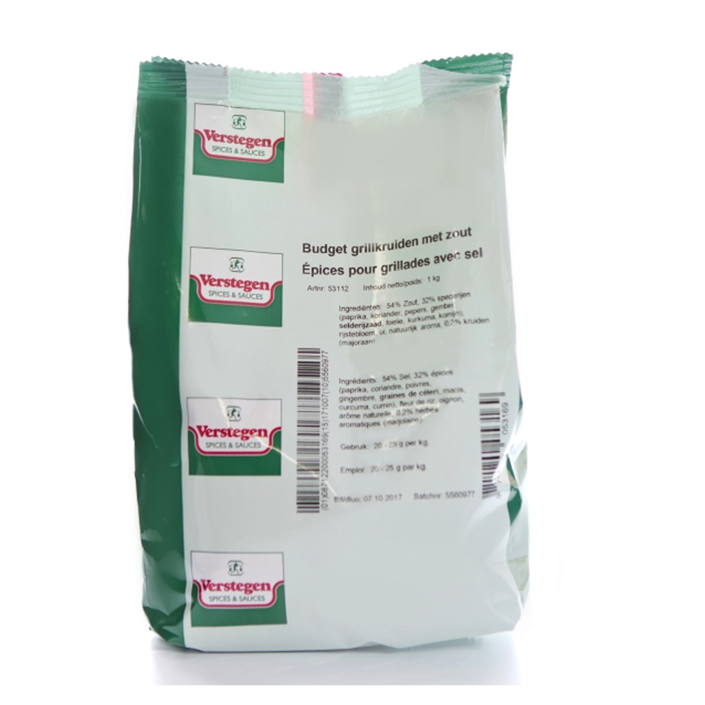 Budget Espices grill A/S Verstegen 1 kg