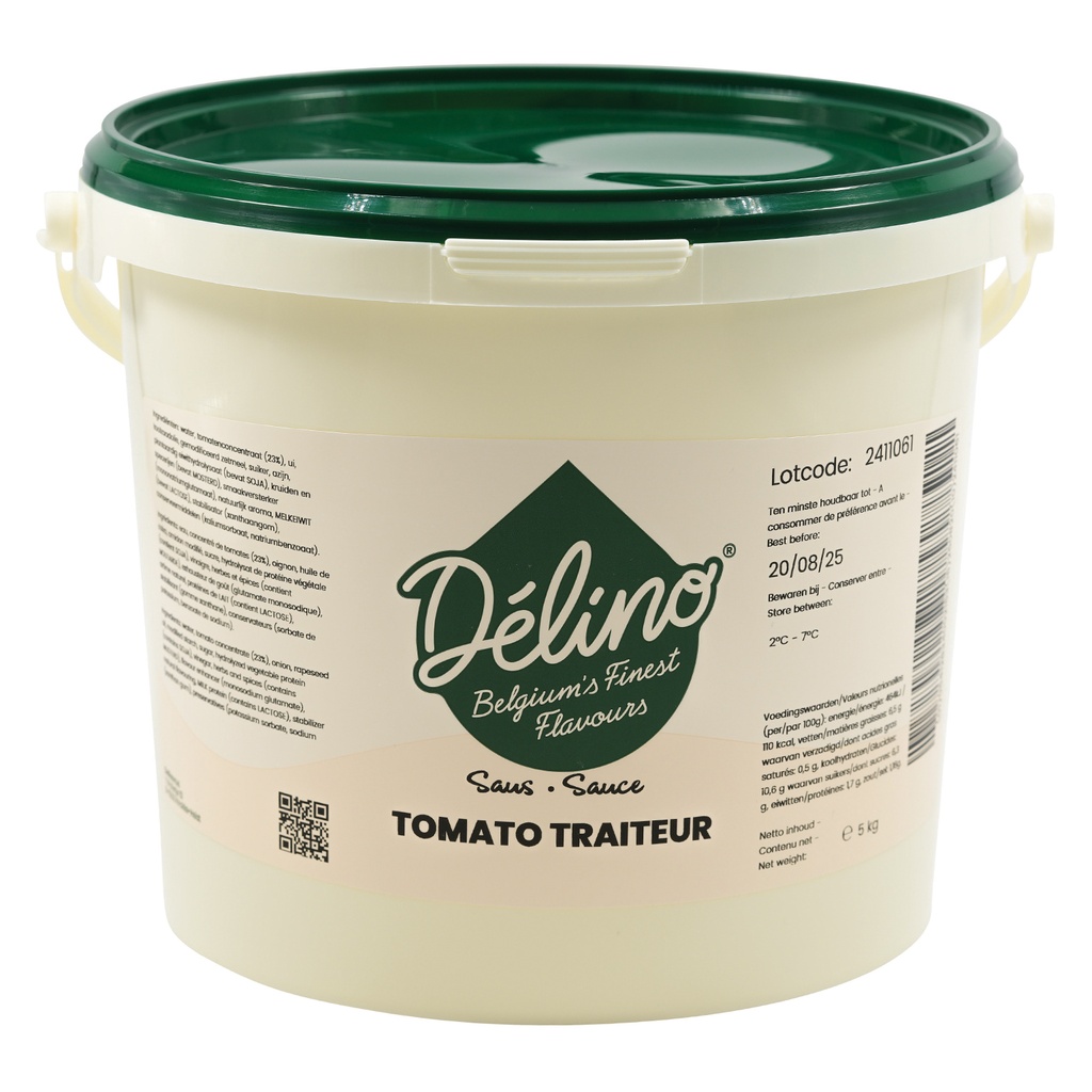 Sauce Tomates Traiteur Delino 5 kg