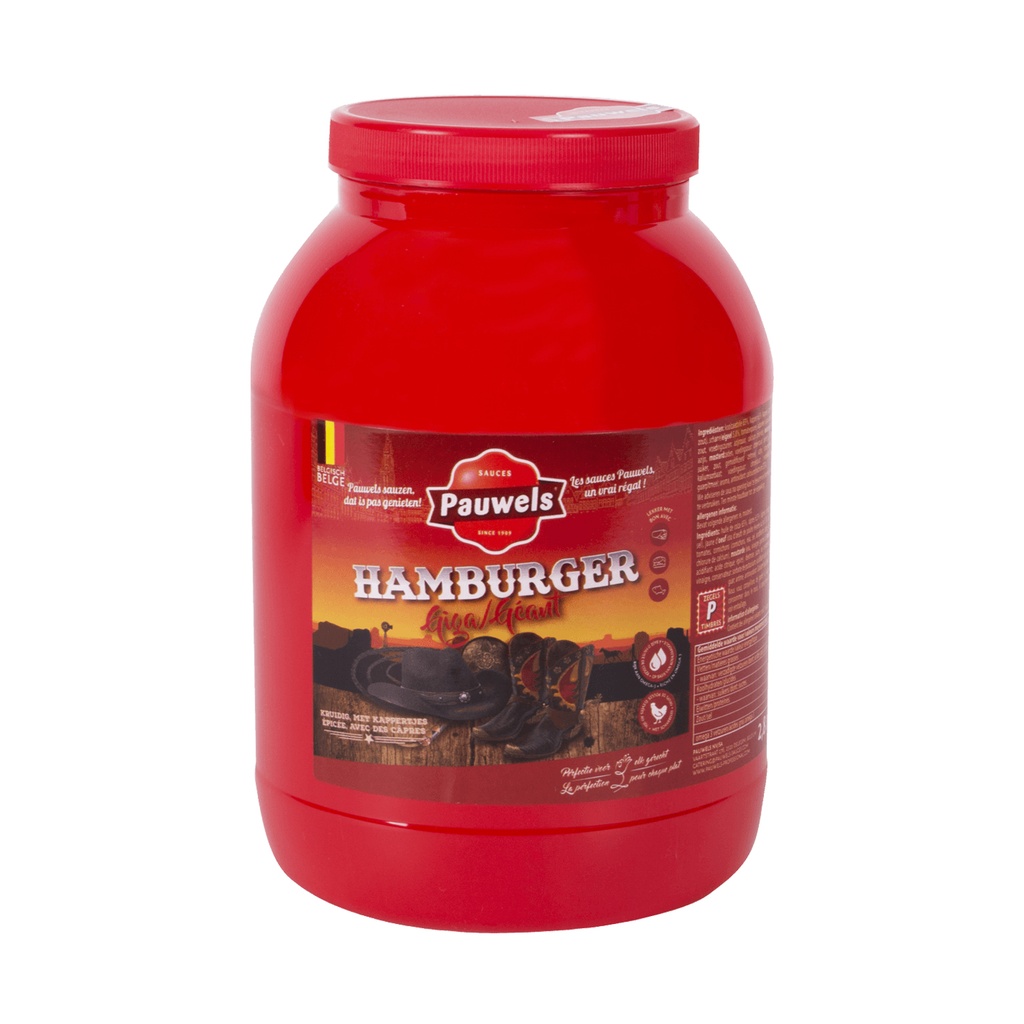 Hamburger Giga  Pauwels Pet 3 L