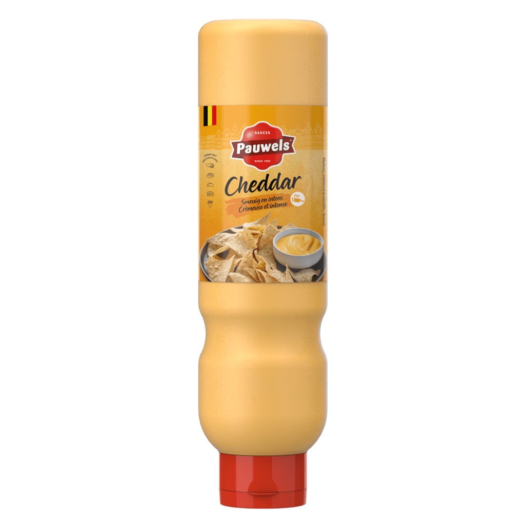 Sauce Cheddar (Chaud/Froid) Pauwels 950 gr