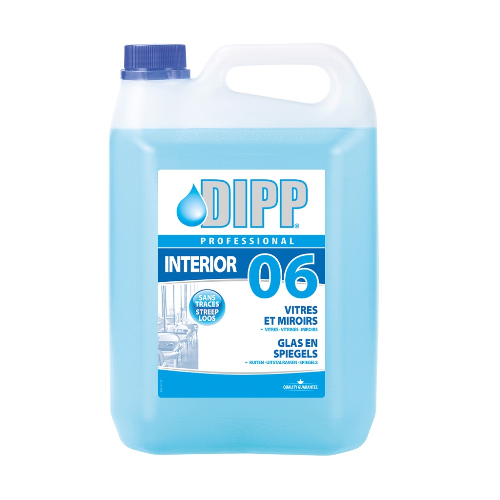 Nettoyant Vitres Et Mirriors Recharge Dipp (6) 5 L
