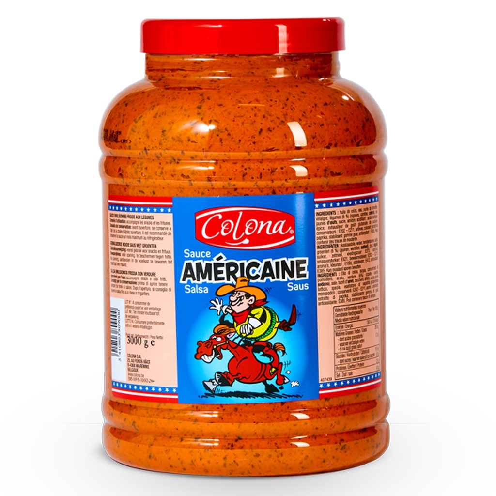 Américaine Colona Pet 3 L