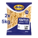 Frites 7mm Pom Plus Frais Aviko 2 x  5 kg