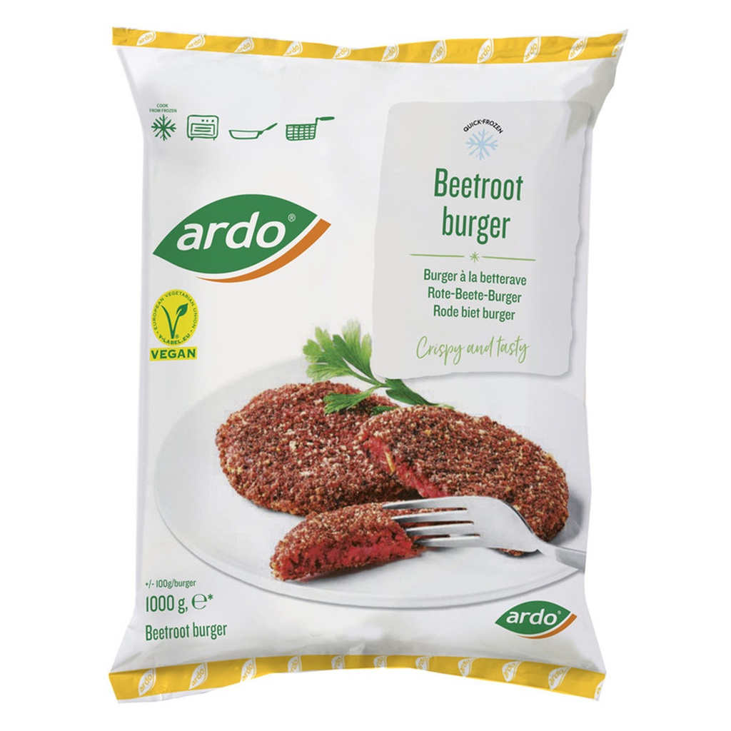 Burger à La Betterave Ardo 1 kg