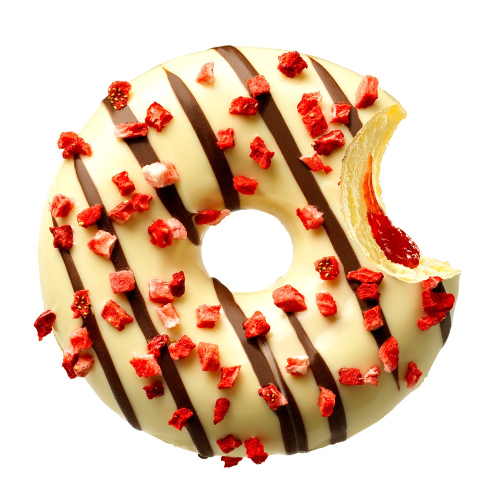 5996 Donut Strawjelly Jam La Lorraine 48 x 73 gr  