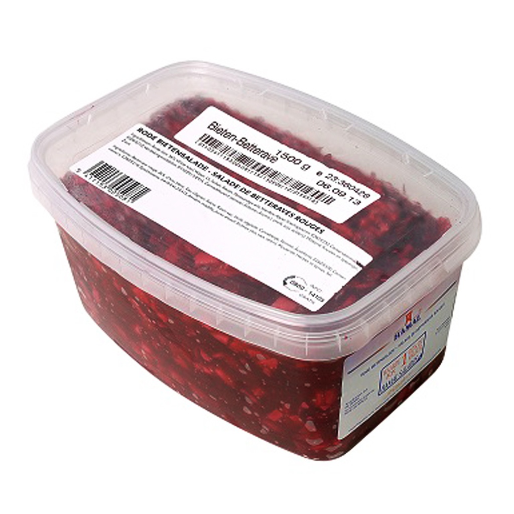 Salade de Betteraves Rouges Hamal Barquette 1,5 kg