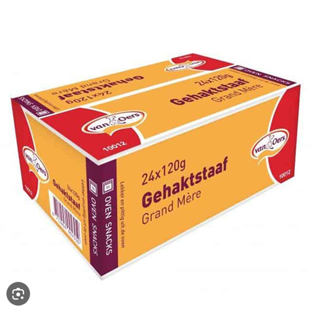 Baton de viande Haché grand Mère - Van Oers - 24 x 120 gr