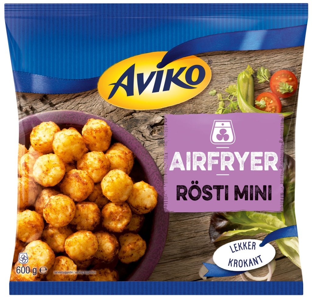 Mini Rosti Airfryer Aviko 600gr