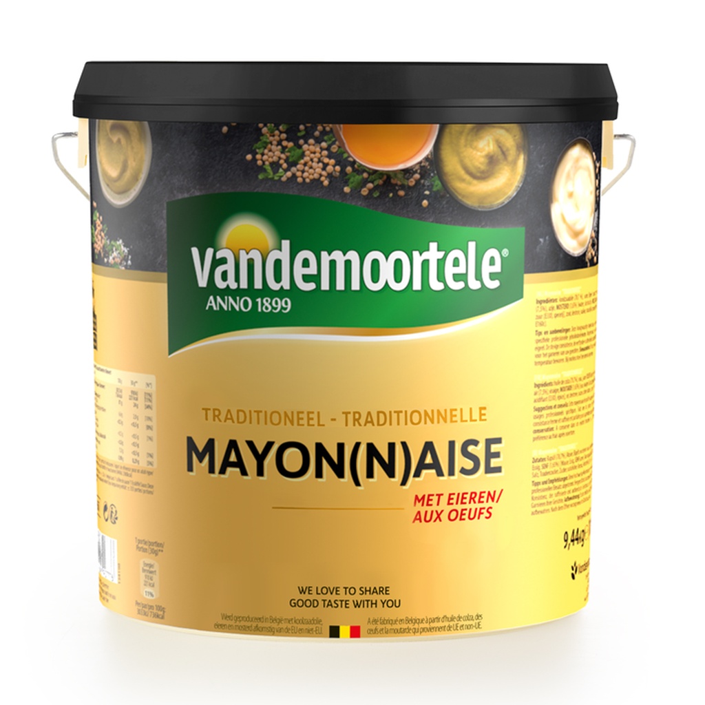 Mayonaise Aux Oeufs Vandemoortele 10 L