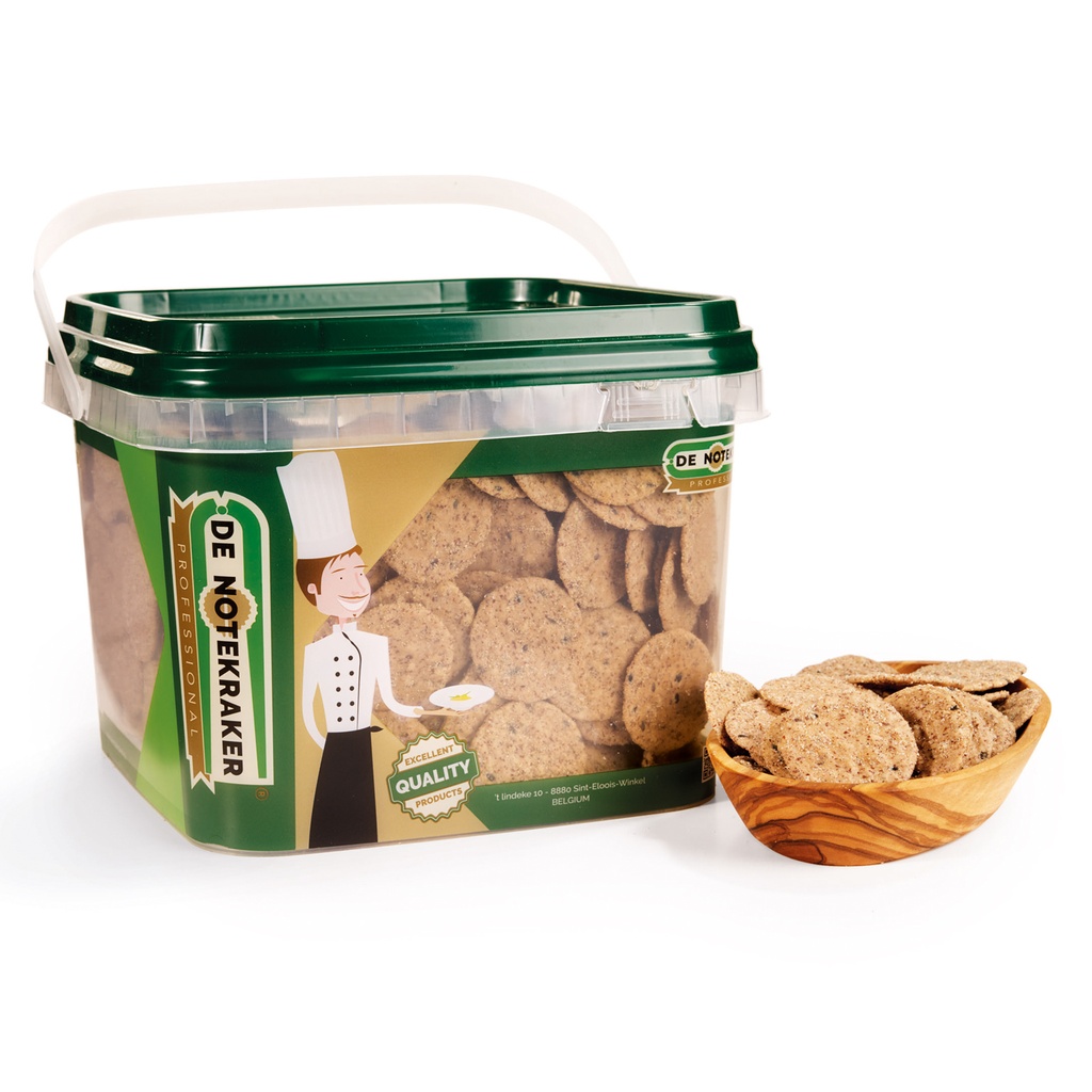 Black Pepper Crackers De Notekraker 600 gr