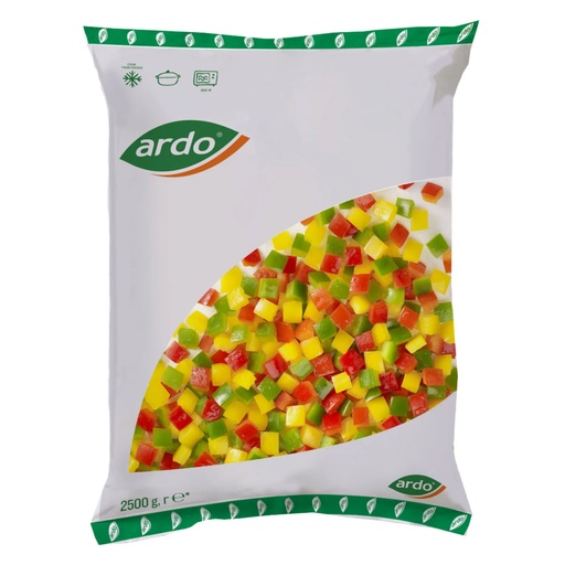 [19132] PAPRIKA CUBES 2,5KG ARDO