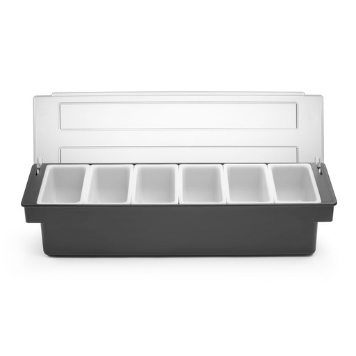 [10001] Porte-Ingredient 6 Cont. Hendi - 552032