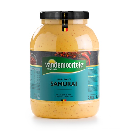 [3638] Samurai Vandemoortele Pet 3 L