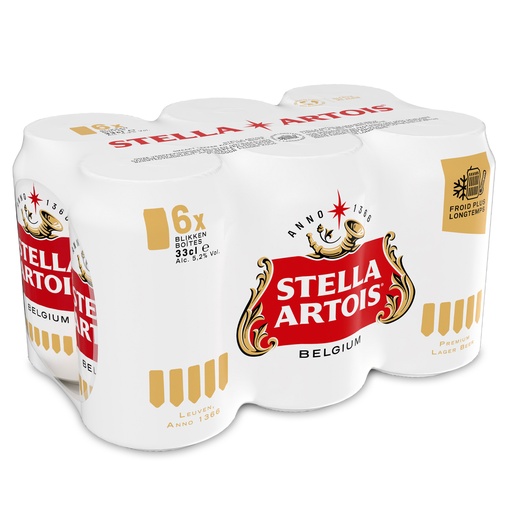 [5105] Stella Artois 4 x 6 x 33 cl