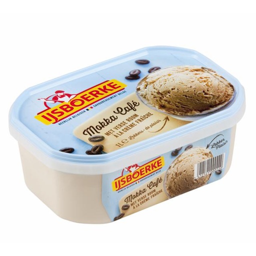 [9099] Glace Mokka Ijsboerke 1 L