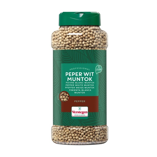 [W4974] VERSTEGEN POIVRE BLANC MUNTOK ENTIER 660 GR